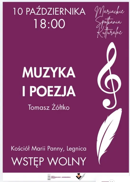 Koncert Tomasza Żółtko w Kościele Marii Panny