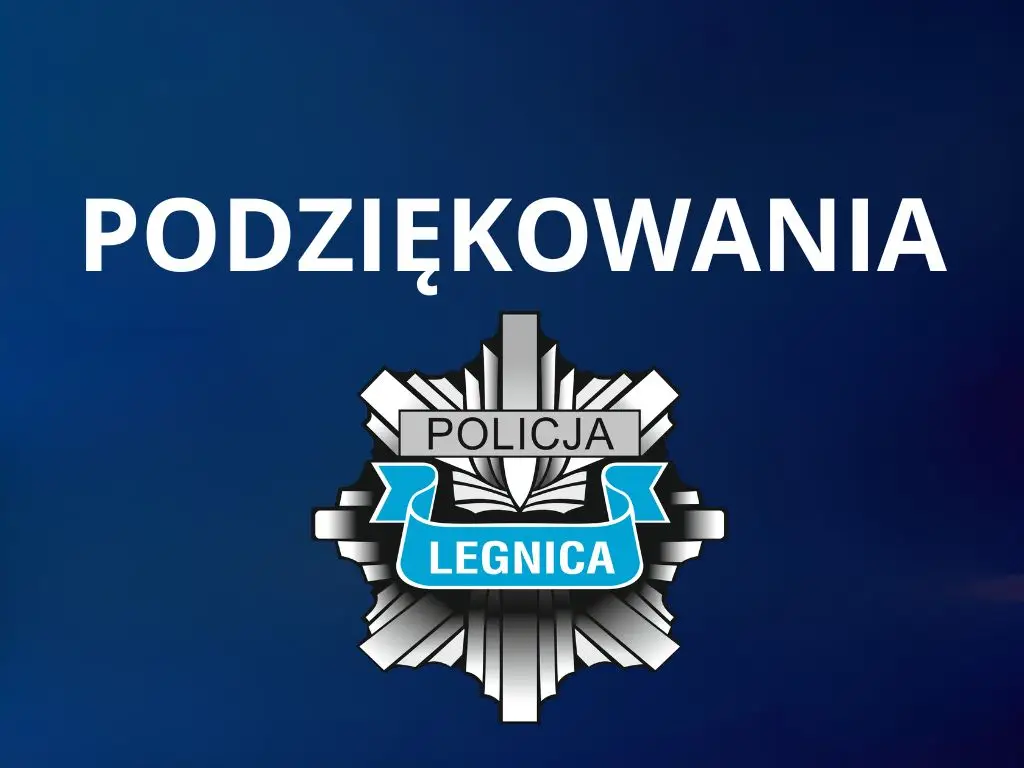 Kierowca podziękował legnickim policjantom za szybką interwencję