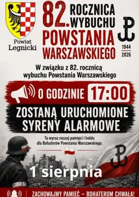 82. rocznica wybuchu Powstania Warszawskiego