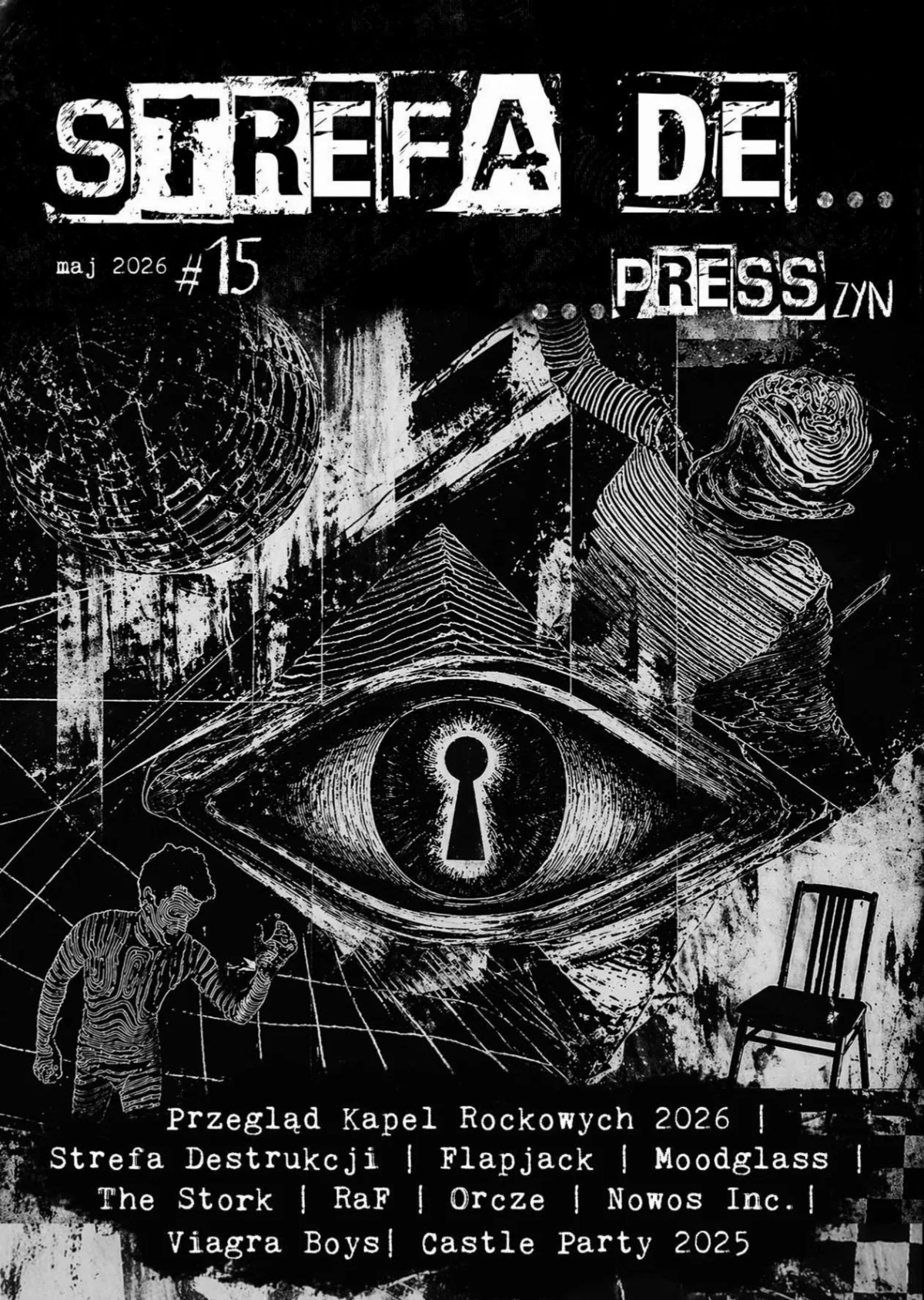 Premiera 15. numeru 'Strefy De... press'zyn' podczas Przeglądu Kapel Rockowych '26