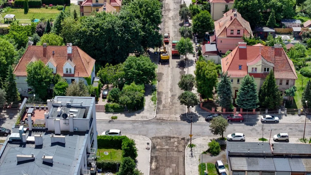 Rozpoczęcie prac budowlanych na ulicy Pancernej w Legnicy