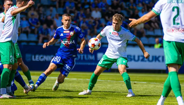 Skrót meczu z Wartą Poznań w 6. kolejce Betclic 1 Ligi