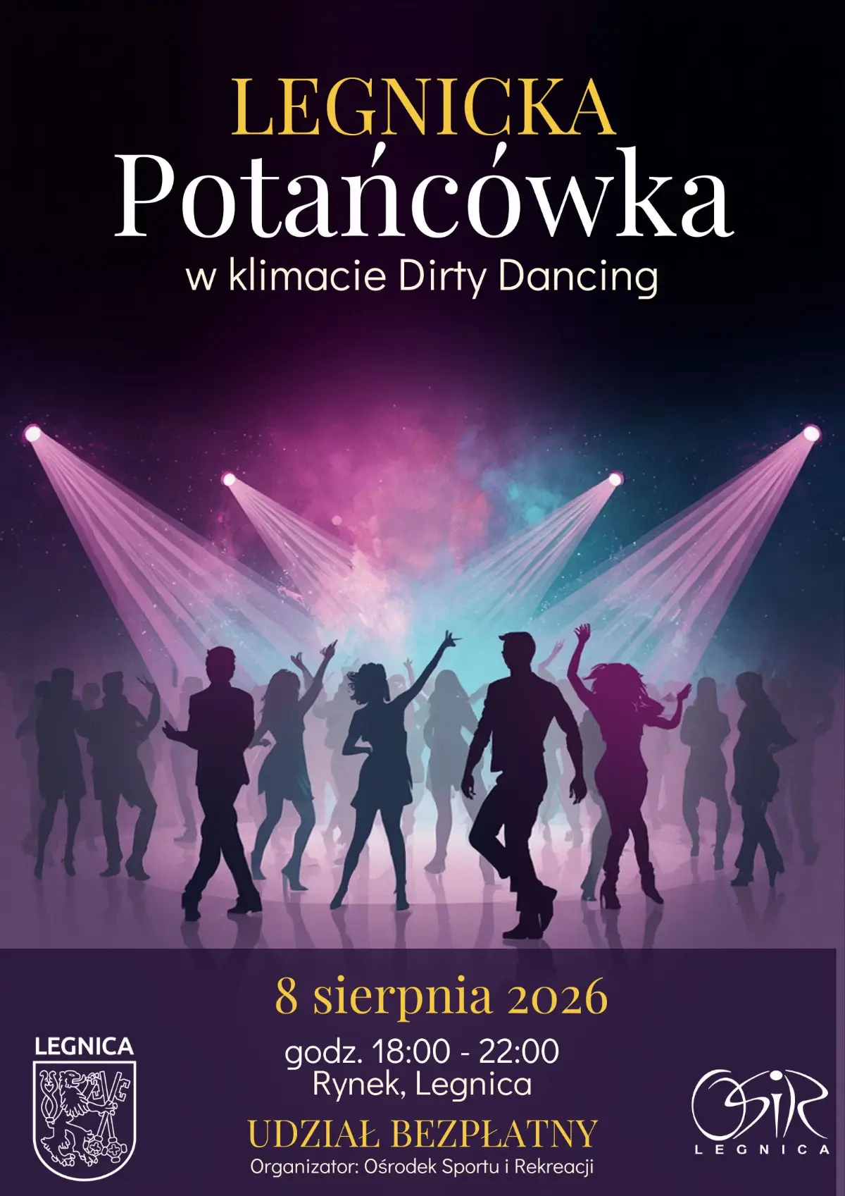Potańcówka w Legnicy z klimatem 'Dirty Dancing' – 8 sierpnia