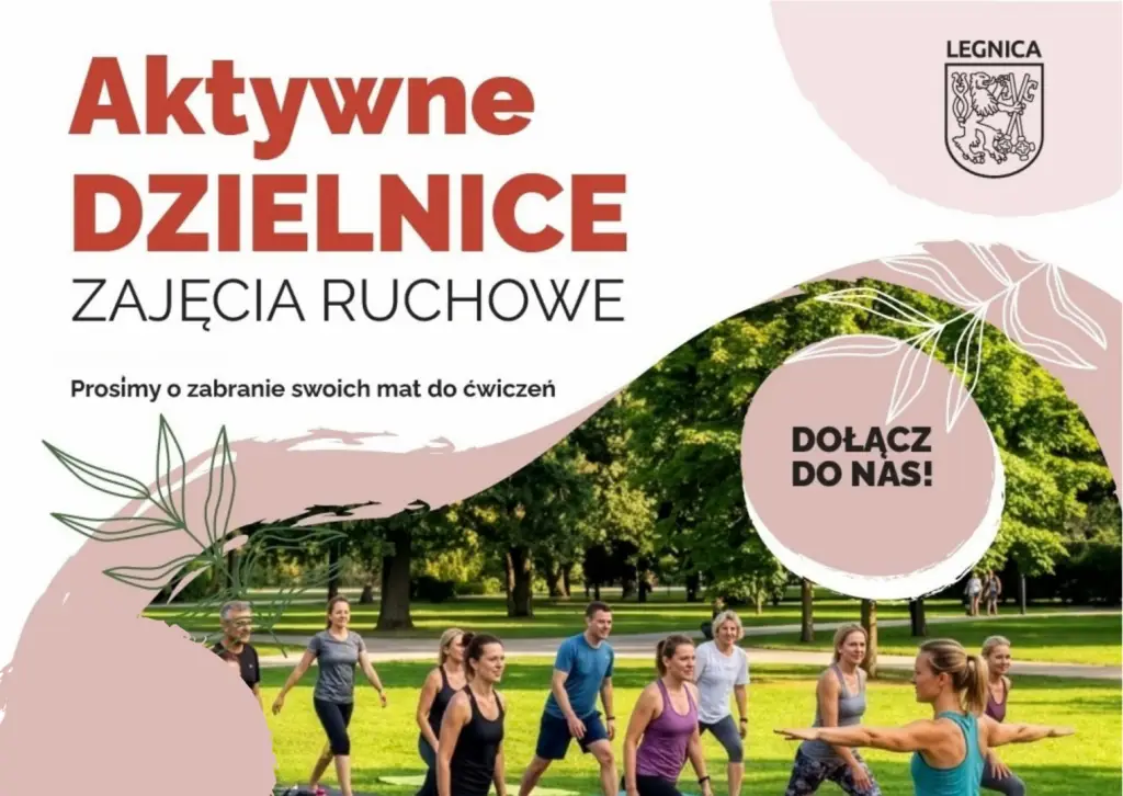 Bezpłatne zajęcia ruchowe na terenach zielonych Zakaczawia i Fabrycznej
