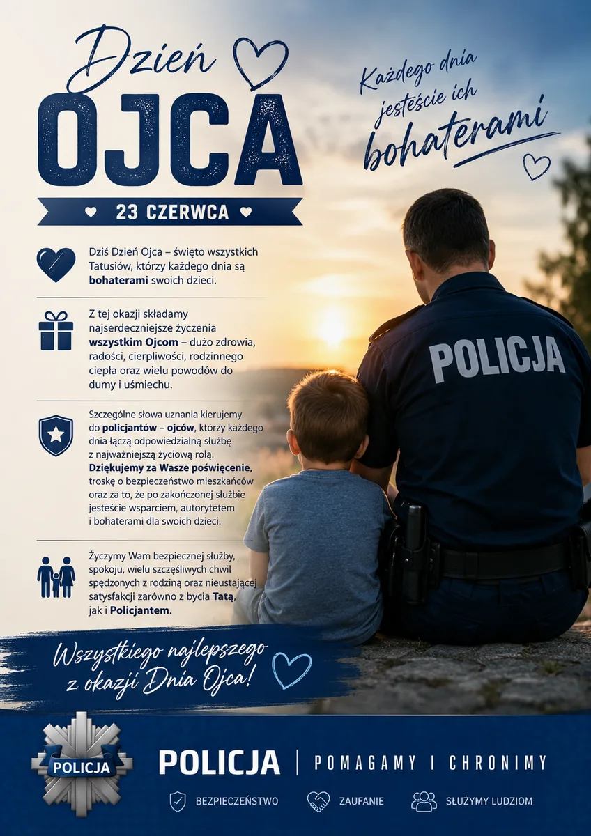 Dzień Ojca – święto wszystkich Tatusiów będących bohaterami dla swoich dzieci